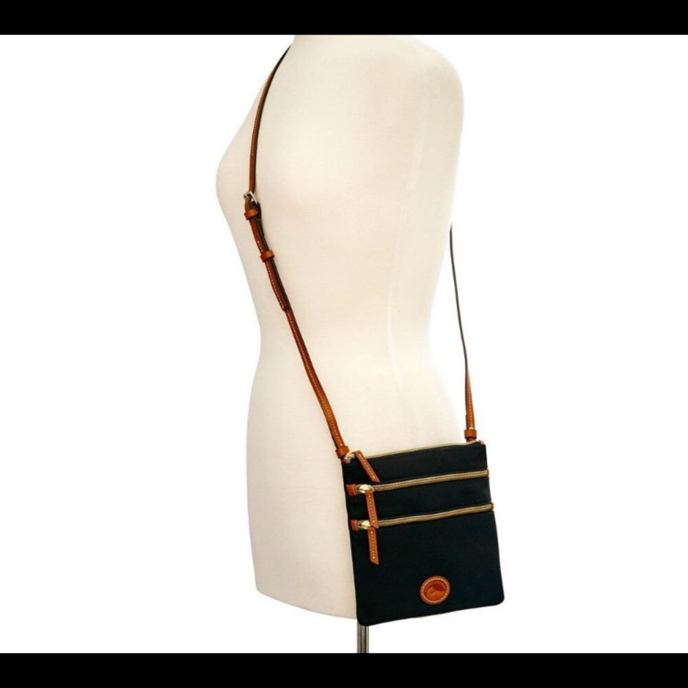 Dooney & Bourke black nylon crossbody